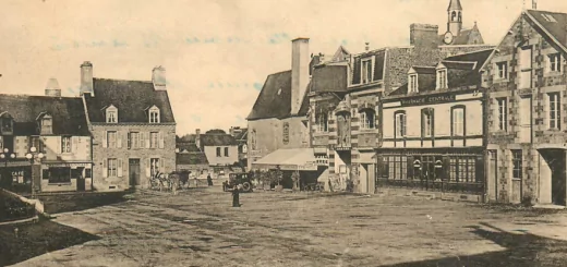 Pontorson place de la mairie