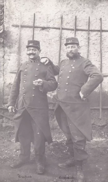 41e régiment d'infanterie soldats Dupas et Desboeufs