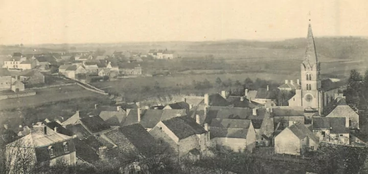 Gurgy-le-Château vue générale village