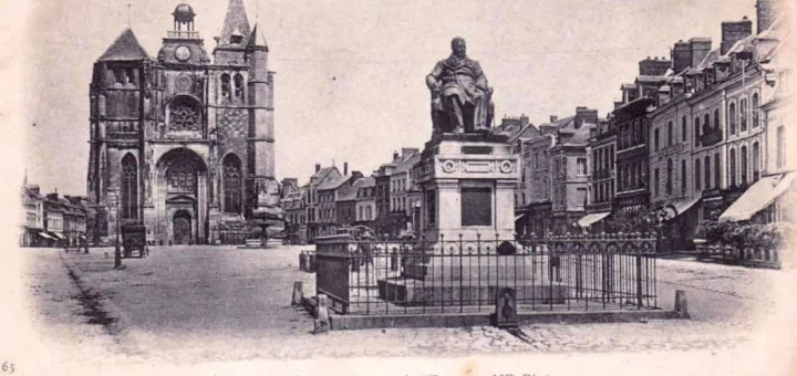 Le Neubourg statue de Dupont de l'Eure