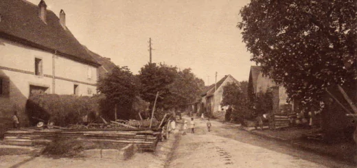 Petit-Réderching rue principale