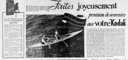 Publicité KODAK Ouest-Éclair 11 juillet 1934