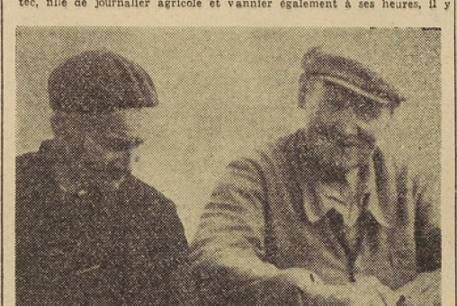 Saint-Pol-de-Léon Doyen des vanniers Simon Olivier Le Télégramme 8 août 1952
