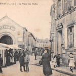 Savenay la place des halles