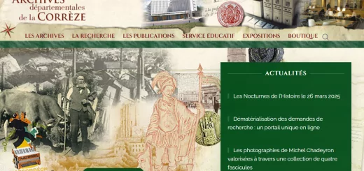 Archives Départementales de la Corrèze