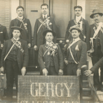 Gercy photo de conscrits 1912