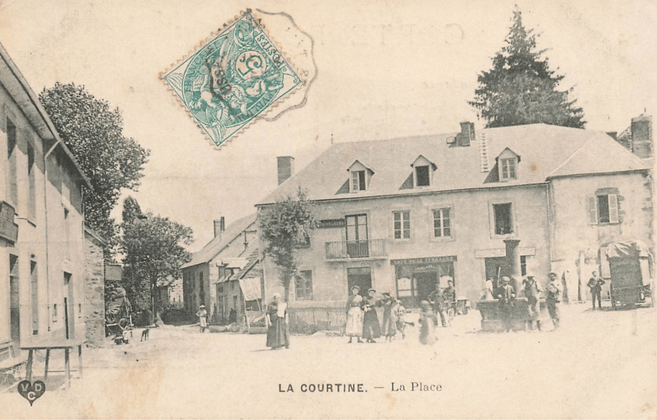 La Courtine la place