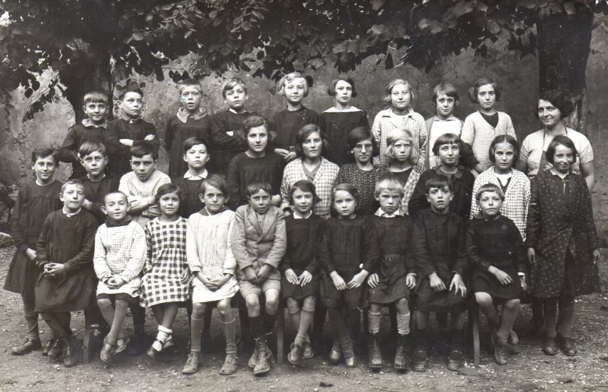 Mont-Saint-Père photo de classe école Léon Lhermitte