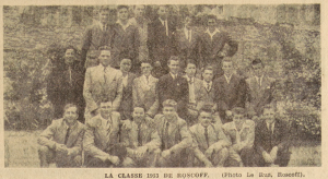 Roscoff La classe 1953 Le Télégramme 7 août 1952