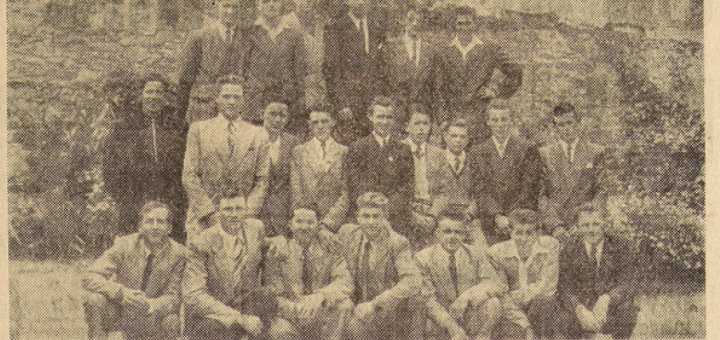 Roscoff La classe 1953 Le Télégramme 7 août 1952