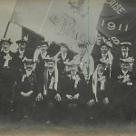 Triguères photo de conscrits 1911