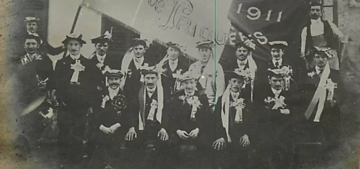 Triguères photo de conscrits 1911