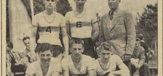 Bar-sur-Aube équipe de foot L'Est Eclair 3 juillet 1954