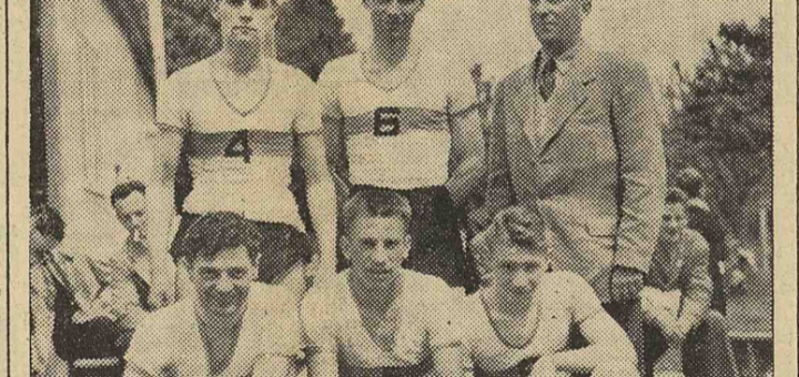 Bar-sur-Aube équipe de foot L'Est Eclair 3 juillet 1954
