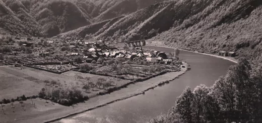 Les Dames de Meuses vue générale 1957