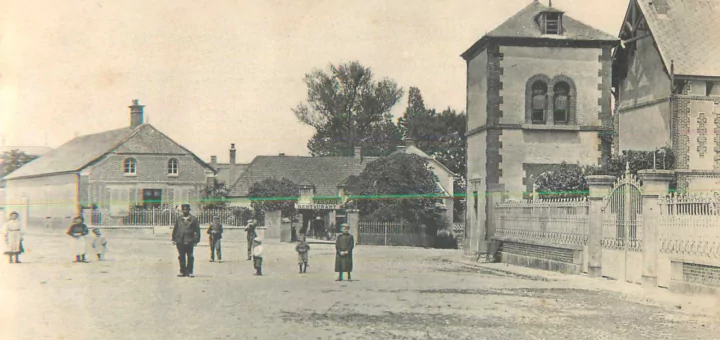 Saint-Mesmin Aube grande place