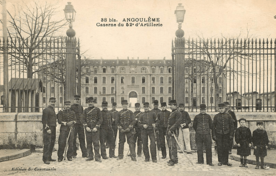 52e régiment d'artillerie Angoulême