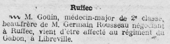 Gouin Ruffec Charente