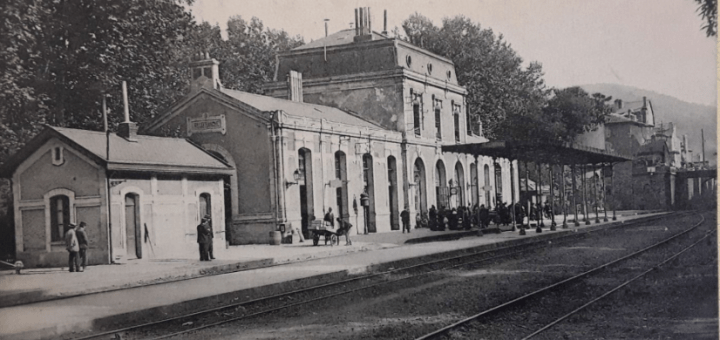 Villefranche de Rouergue gare 41e régiment colonial 1915