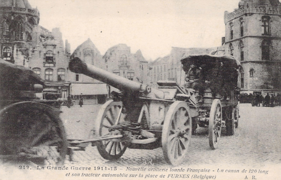 Canon de 120 artillerie lourde 1914 1918