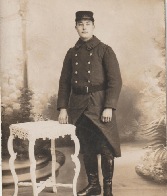 portrait soldat du 165e régiment d'infanterie