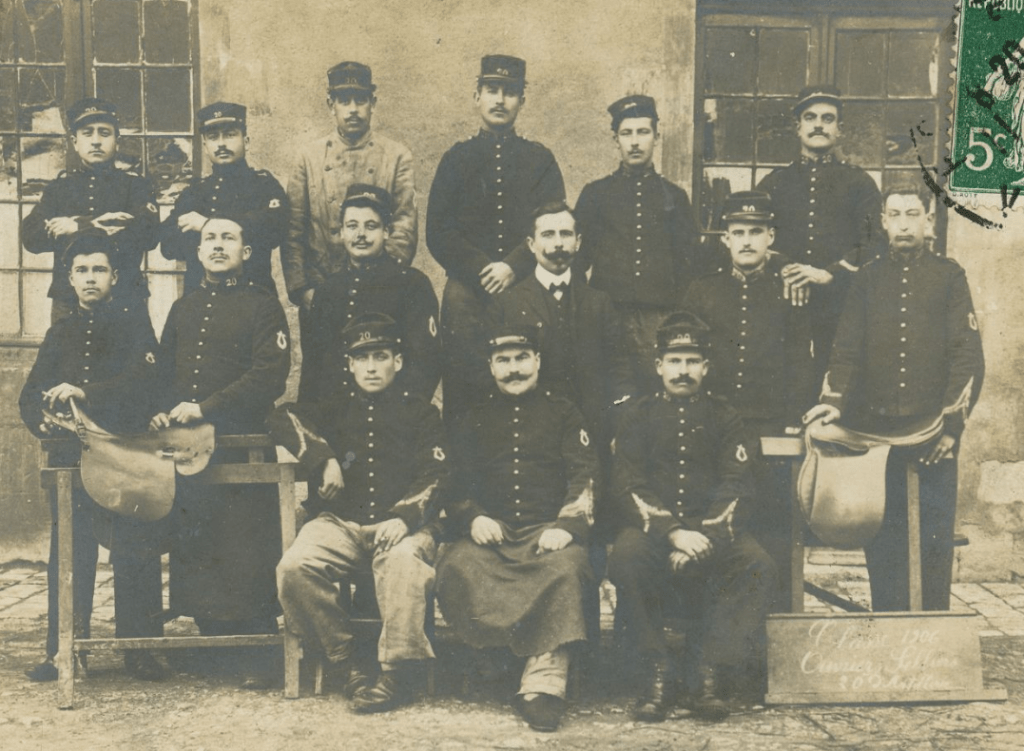 20e Régiment d'artillerie classe 1906