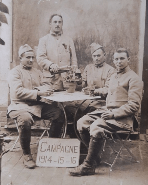 Soldat du 409e régiment d'infanterie campagne 1914 1916