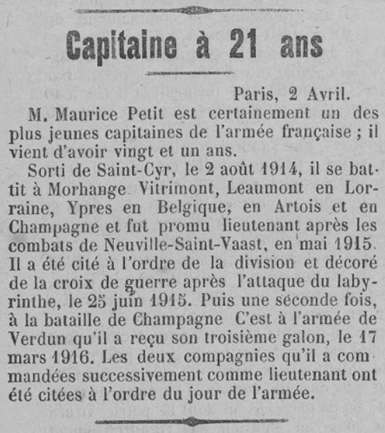 Maurice Petit Saint-Cyr