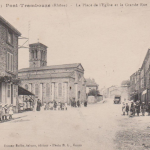 Pont-Trambouze place église