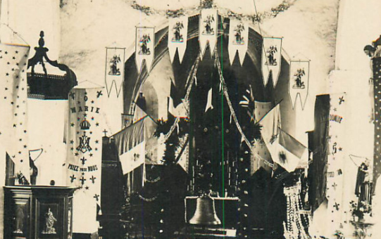 Saint-Pierre-lès-Franqueville 1921 bénédiction nouvelle cloche