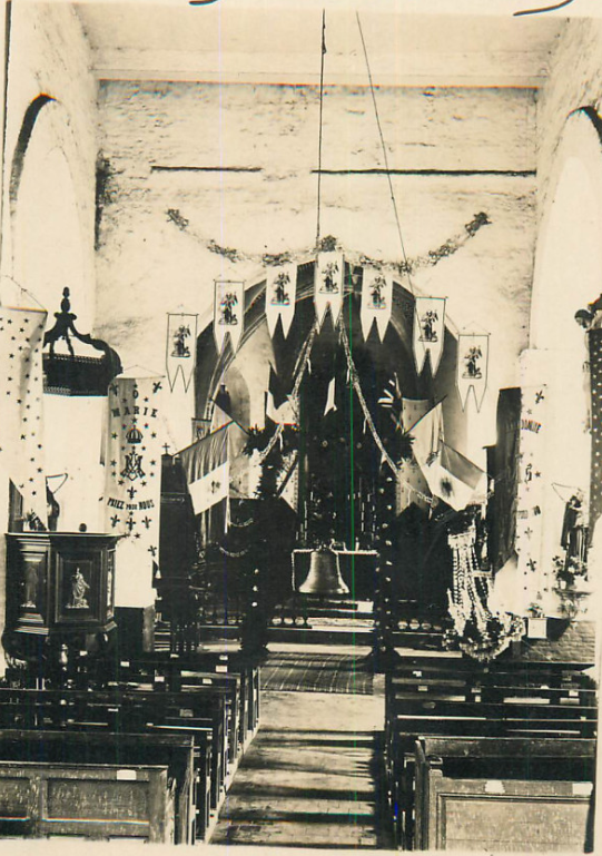 Saint-Pierre-lès-Franqueville 1921 bénédiction nouvelle cloche