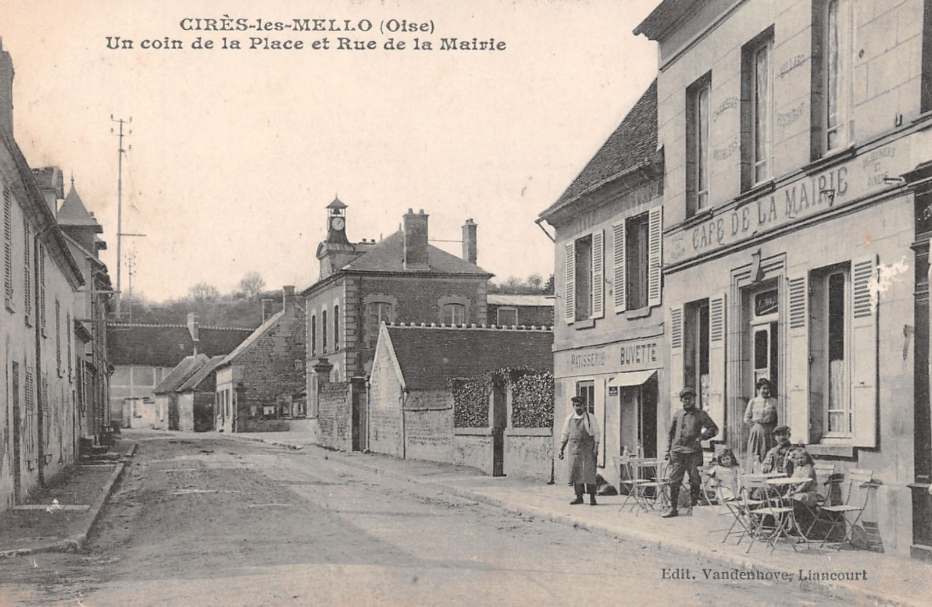 Cires-lès-Mello rue de la Mairie