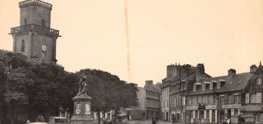 Lesneven place de l'église