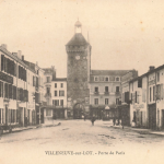 Villeneuve sur lot Porte de Paris