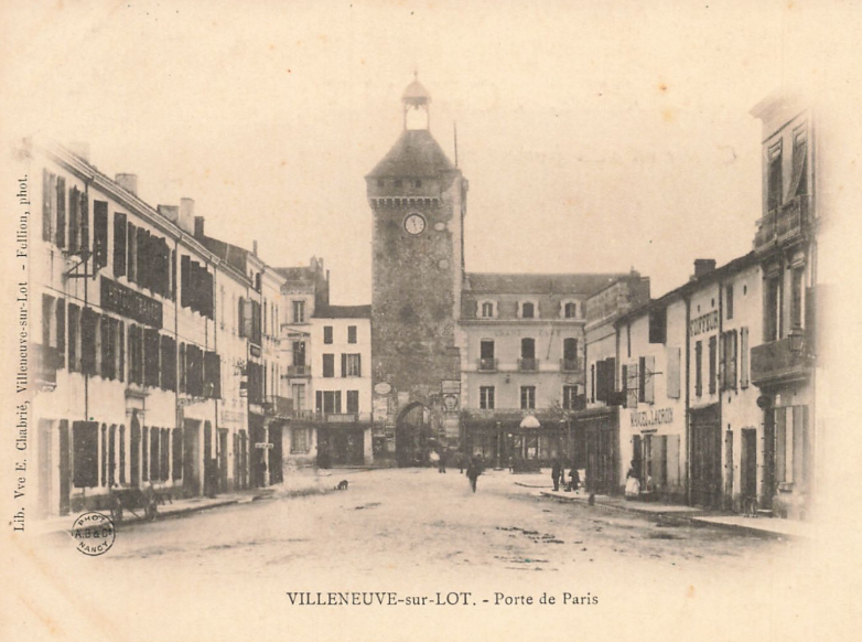 Villeneuve sur lot Porte de Paris