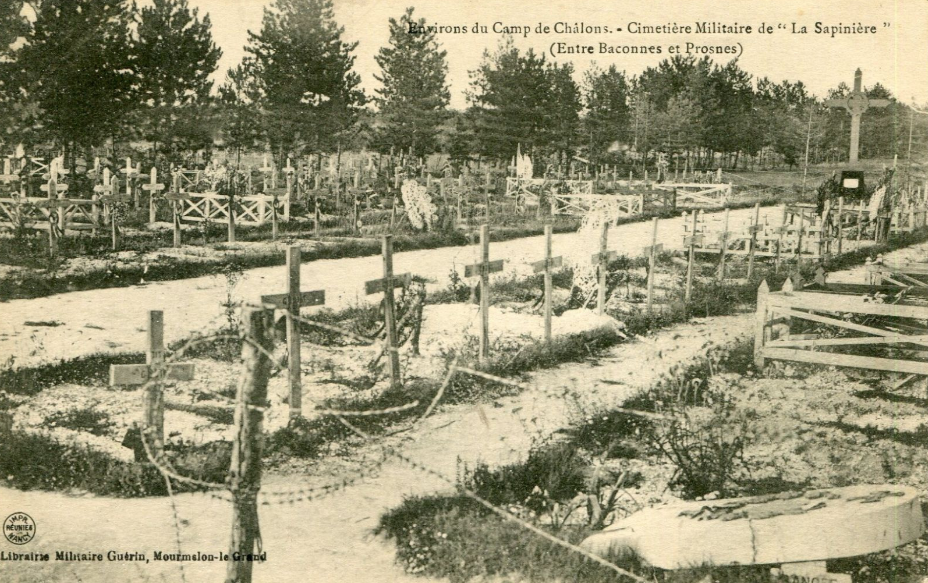 Cimetière militaire La Sapinière camp de Châlon