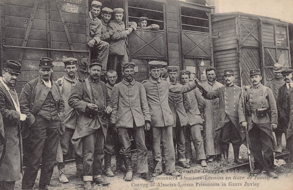 Juvisy-sur-Orge prisonniers Alsaciens Lorrains militaires