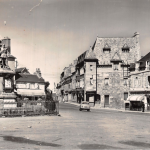 Lesneven place du général Le Flo