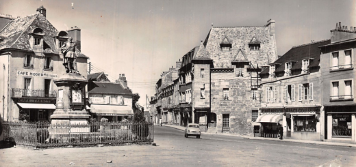 Lesneven place du général Le Flo