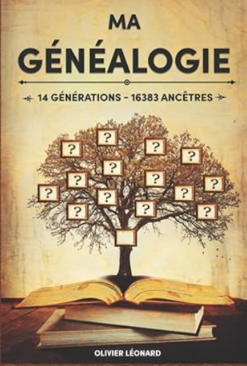 Ma Généalogie sur 14 générations 16383 ancêtres