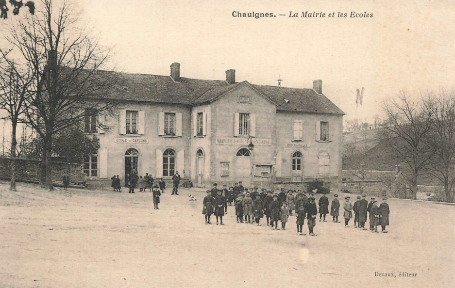 Chaulgnes écoles mairie