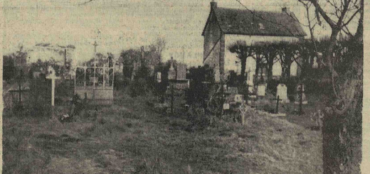 Courteranges 1957 ancien cimetière