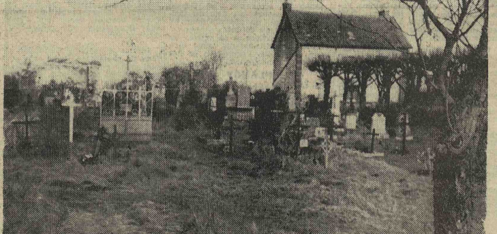 Courteranges 1957 ancien cimetière