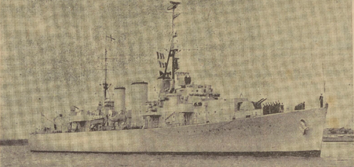 Le Télégramme de Brest et de l'Ouest 1955-11-21 mouilleur de mines Apollo