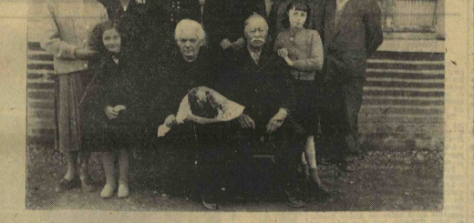 Noces d'or à Chamoy l'Est Eclair 14 Février 1957