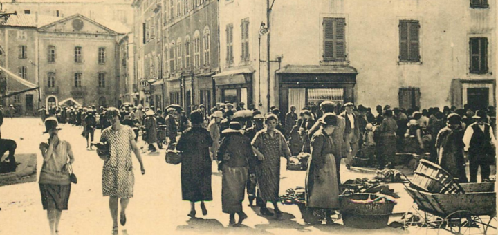 Privas Place du Marché