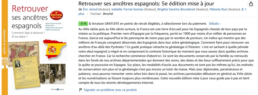Retrouver ses ancêtres espagnols