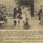 Romily Mariage Jacques Charles Barbichon Nelly L'Est Eclair 1 juillet 1954
