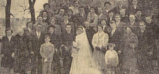 Faou mariage Golias Richou Le Télégramme 10 Décembre 1954