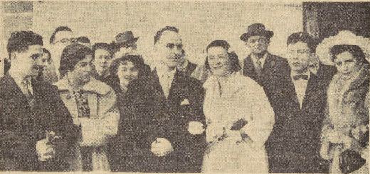 Guiclan mariage Plouidy Jean paul Martin Monique Le Télégramme 10 Décembre 1954